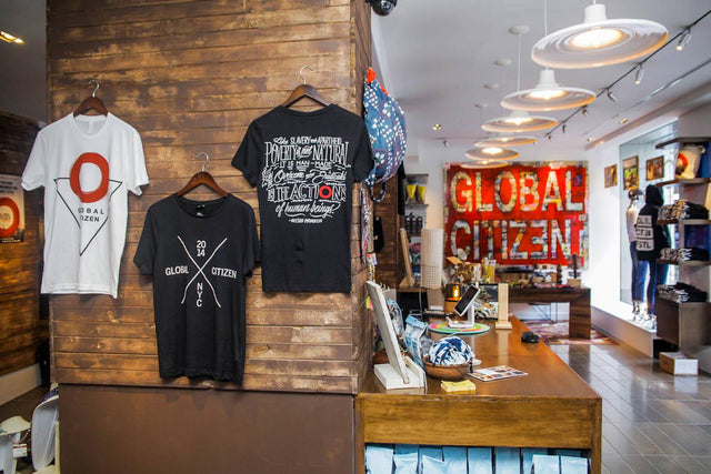 Global Citizen Pop-Up Shop + Olivia Wilde