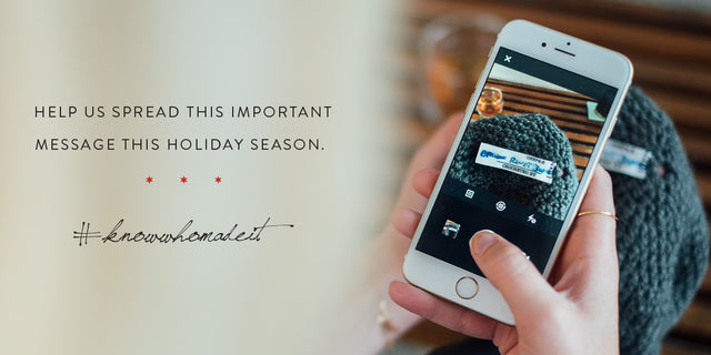 Join The #KnowWhoMadeIt Conversation