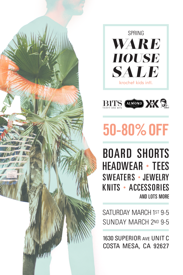 Spring Warehouse Sale