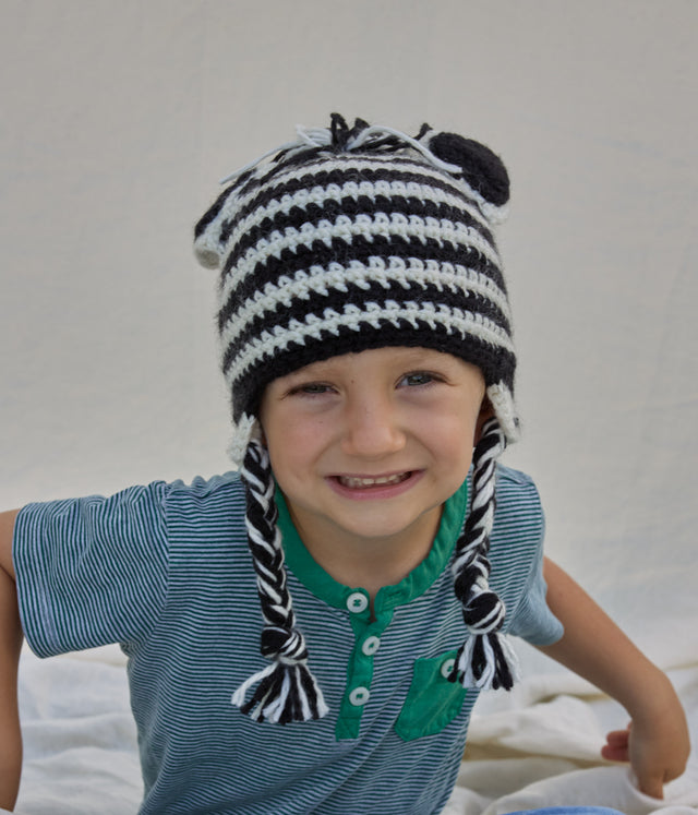Zebra Beanie