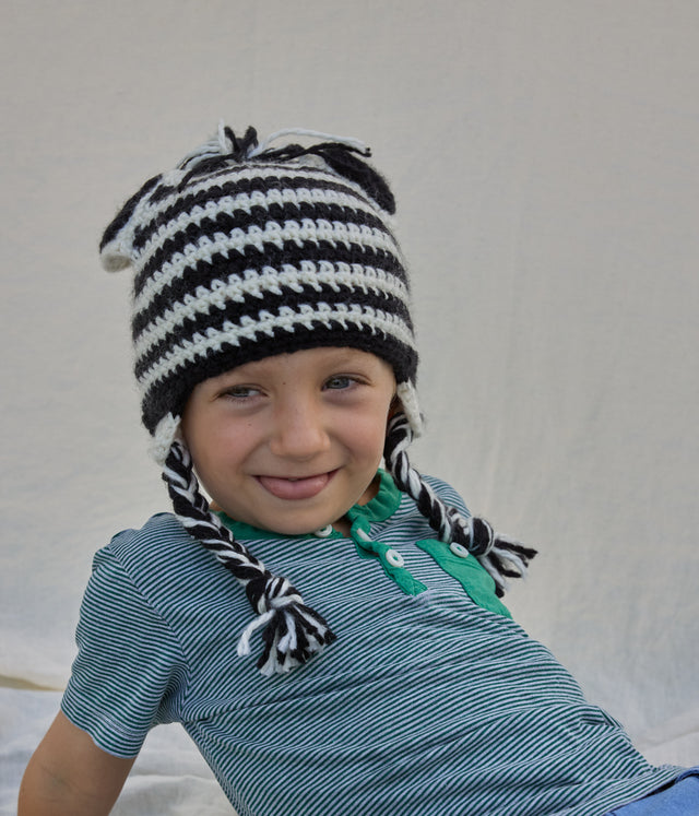 Zebra Beanie