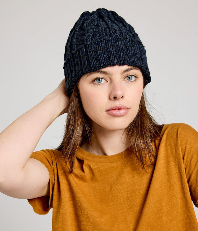 Cable Knit Beanie