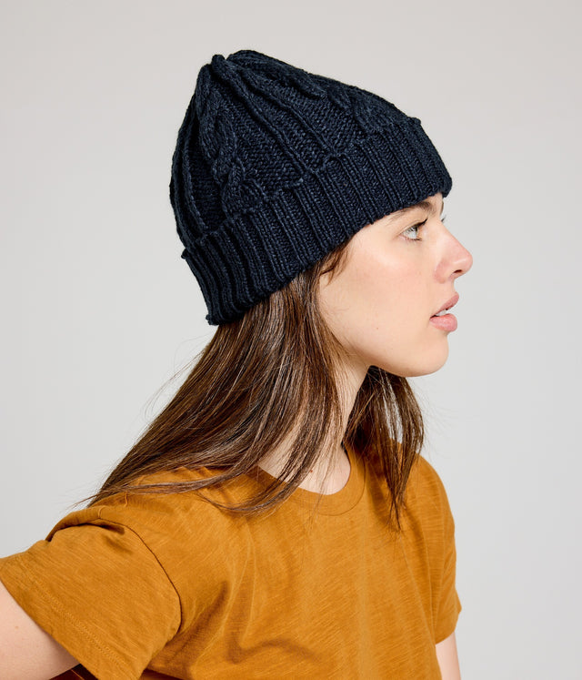 Cable Knit Beanie