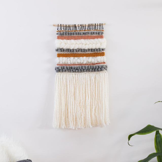 Woven Wall Hanging in Honeysuckle