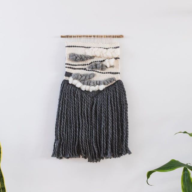 Woven Wall Hanging in Moonstone
